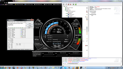 The fan speed goes along with the GPU temperature consistently.